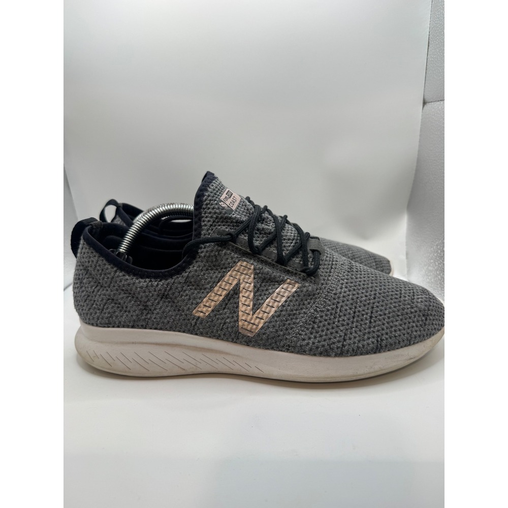 New Balance 11 FuelCore Coast v4 Sneaker Womens Grey Rose Gold WCSTLSB4